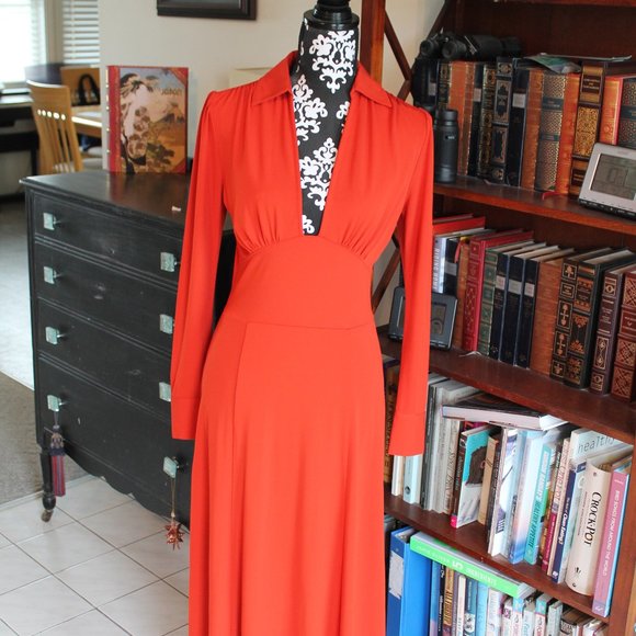 Gorgeous Michael Kors Burnt Orange Dress Brand New - Picture 2 of 10